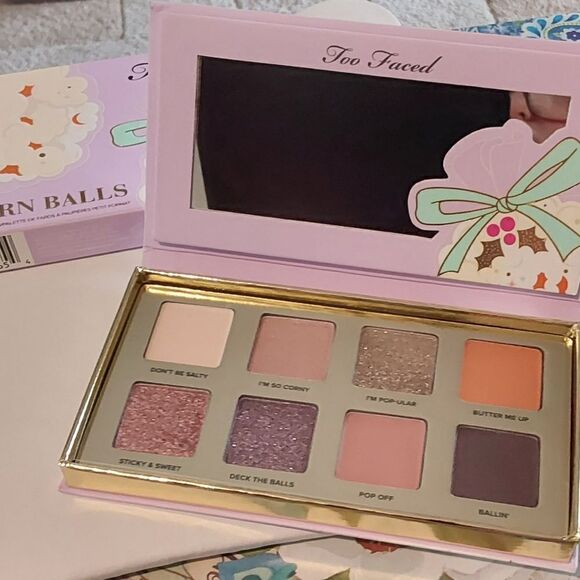 BNIB~Too Faced Popcorn Balls Limited Edition Eye Shadow Palette - Picture 1 of 3